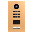 DoorBird D2101V IP Video Door Station, 1 Call Button in Saffron Yellow, RAL 1017