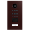DoorBird D2101V IP Video Door Station, 1 Call Button in Black Red, RAL 3007