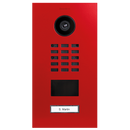 DoorBird D2101V IP Video Door Station, 1 Call Button in Pure Red, RAL 3028
