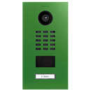 DoorBird D2101V IP Video Door Station, 1 Call Button in Yellow Green, RAL 6018