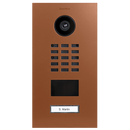DoorBird D2101V IP Video Door Station, 1 Call Button in Orange Brown, RAL 8023
