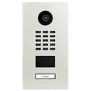 DoorBird D2101V IP Video Door Station, 1 Call Button in Pure White, RAL 9010