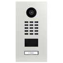 DoorBird D2101V IP Video Door Station, 1 Call Button in Traffic White, RAL 9016