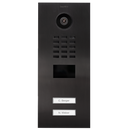 DoorBird D2102V IP Video Door Station, 2 Call Button in Titanium