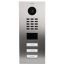 DoorBird D2103V IP Video Door Station, 3 Call Button in  Stainless Steel V4A
