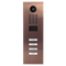 DoorBird D2104V IP Video Door Station, 4 Call Button in Bronze