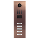 DoorBird D2105V IP Video Door Station, 5 Call Button in Bronze