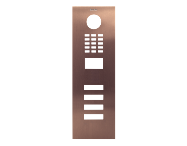 DoorBird Front Panel for D2104V in Bronze