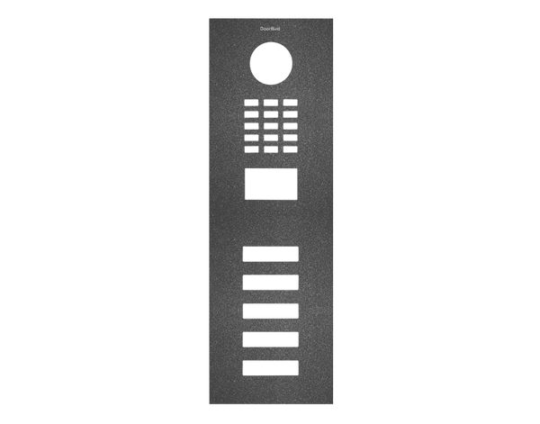 DoorBird Front Panel for D2105V in DB 703 Stainless Steel