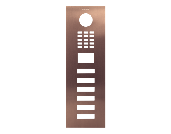 DoorBird Front Panel for D2106V in Bronze