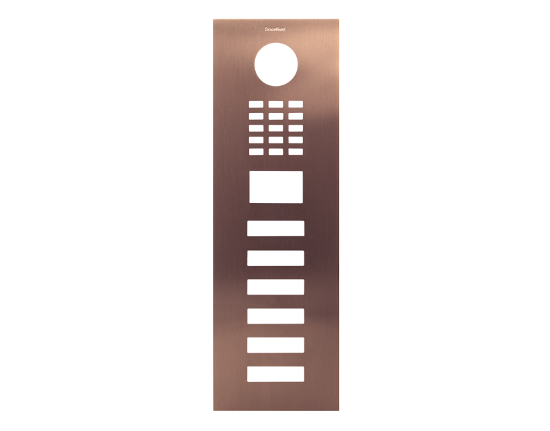 DoorBird Front Panel for D2106V in Bronze