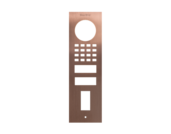 DoorBird Front Panel for D1101FV Fingerprint 50 Surface-Mount in Bronze