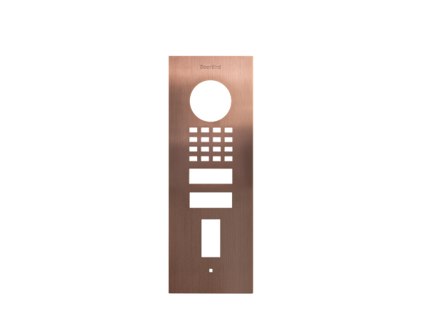 DoorBird Front Panel for D1101FV Fingerprint 50 Flush-Mount in Bronze