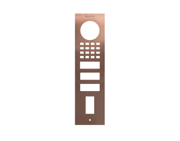 DoorBird Front Panel for D1102FV Fingerprint 50 Surface-Mount in Bronze