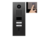 DoorBird D2102FV Fingerprint 50 IP Video Door Station, 2 Call Button in Titanium