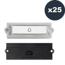 DoorBird 25 PIeces Illuminated Call Button For Doorbird D21X Ip , With Nameplate