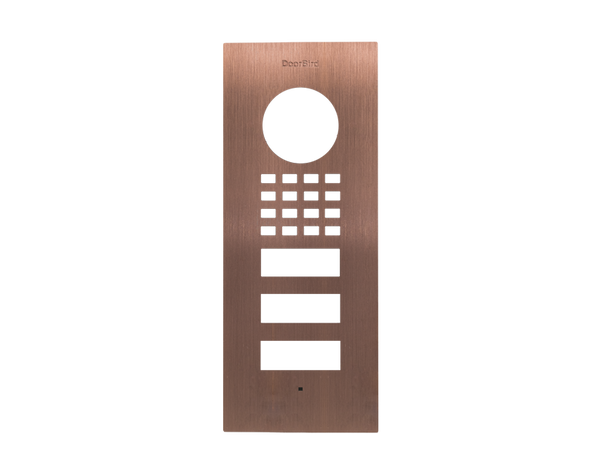 DoorBird Front Panel for D1102V Flush-Mount in Bronze