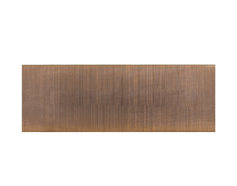 Bronze unengraved nameplate strip for DoorBird one call button D11X