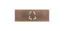 DoorBird Nameplate for One Call Button D11X in Bronze - Engraved
