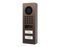 DoorBird D1102V Surface-Mount IP Video Door Station, 2 Call Button in  Architectural Bronze