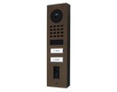 DoorBird D1102FV Fingerprint 50 Surface-Mount IP Video Door Station, 2 Call Button in  Architectural Bronze