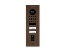 DoorBird D1102FV-F Fingerprint 50 Flush-Mount IP Video Door Station, 2 Call Button in  Architectural Bronze