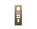 DoorBird Front Panel for D1101FV Fingerprint 50 Flush-Mount in Real Burnished Brass