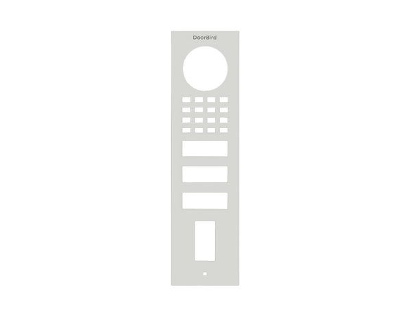 DoorBird Front Panel for D1102FV Fingerprint 50 Surface-Mount in Traffic White, RAL 9016