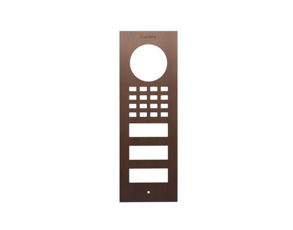 DoorBird Front Panel for D1102V Surface-Mount in Architectural Bronze