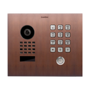 DoorBird D1101KH Classic Flush-Mount IP Video Door Station, 1 Call Button in Architectural Bronze