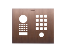 DoorBird Front Panel for D1101KH Classic Surface-/ Flush-Mount in Architectural Bronze