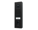 DoorBird D1101FV Fingerprint 50 Surface-Mount IP Video Door Station, 1 Call Button in Graphite Black