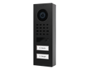 DoorBird D1102V Surface-Mount IP Video Door Station, 2 Call Button in Graphite Black