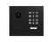 DoorBird D1101KH Modern Flush-Mount IP Video Door Station, 1 Call Button in Graphite Black