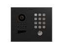 DoorBird D1101KH Classic Flush-Mount IP Video Door Station, 1 Call Button in Graphite Black