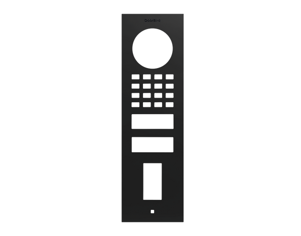 DoorBird Front Panel for D1101FV Fingerprint 50 Surface-Mount in Graphite Black