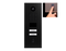 DoorBird D2102FV Fingerprint 50 IP Video Door Station, 2 Call Button in Graphite Black