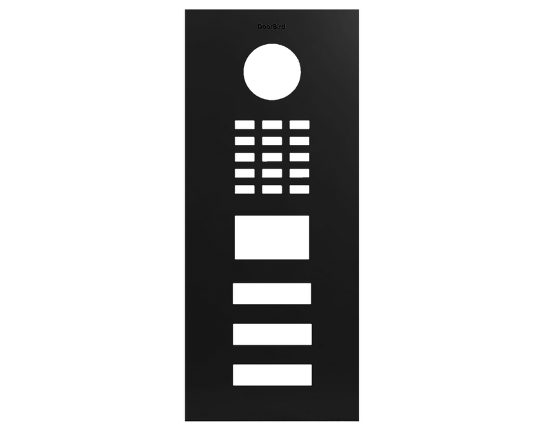 DoorBird Front Panel for D2103V in Graphite Black