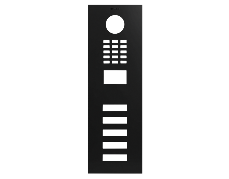 DoorBird Front Panel for D2105V in Graphite Black