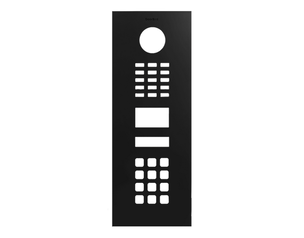 DoorBird Front Panel for D2101KV in Graphite Black