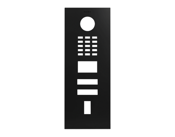 DoorBird D2102FV Fingerprint 50/ D2102F EKEY Front Panel in Graphite Black