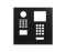 DoorBird Front Panel for D2101XKH in Graphite Black