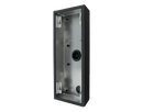 DoorBird D2102V/D2103V/D2101FV Fingerprint 50/D2101FV EKEY/D2101TFV Surface-Mounting Housing Backbox in Graphite Black