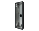 DoorBird D2101KV, D2102FV Fingerprint 50, D2102FV EKEY, D2101FV EKEY Sline, D2102FV EKEY Sline Surface-Mounting Housing Backbox in Graphite Black