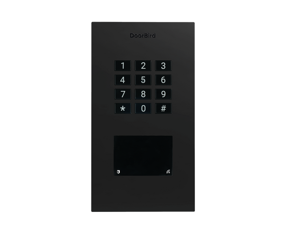 DoorBird Flush-Mount IP Access Control Device A1121 in Graphite Black