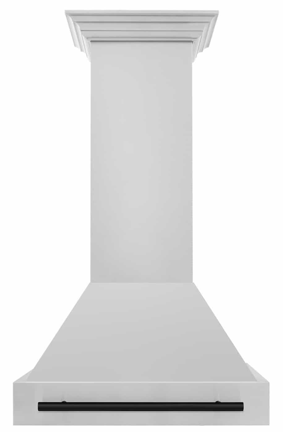 Tall white dishwasher tub with a dark front control bar