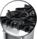 Forno 3-Piece Appliance Package - 30-InchAPD3-6276-30-HGas Range with Air Fryer, 60-Inch Pro-Style Refrigerator & Wall Mount Hood with Backsplash in Stainless Steel