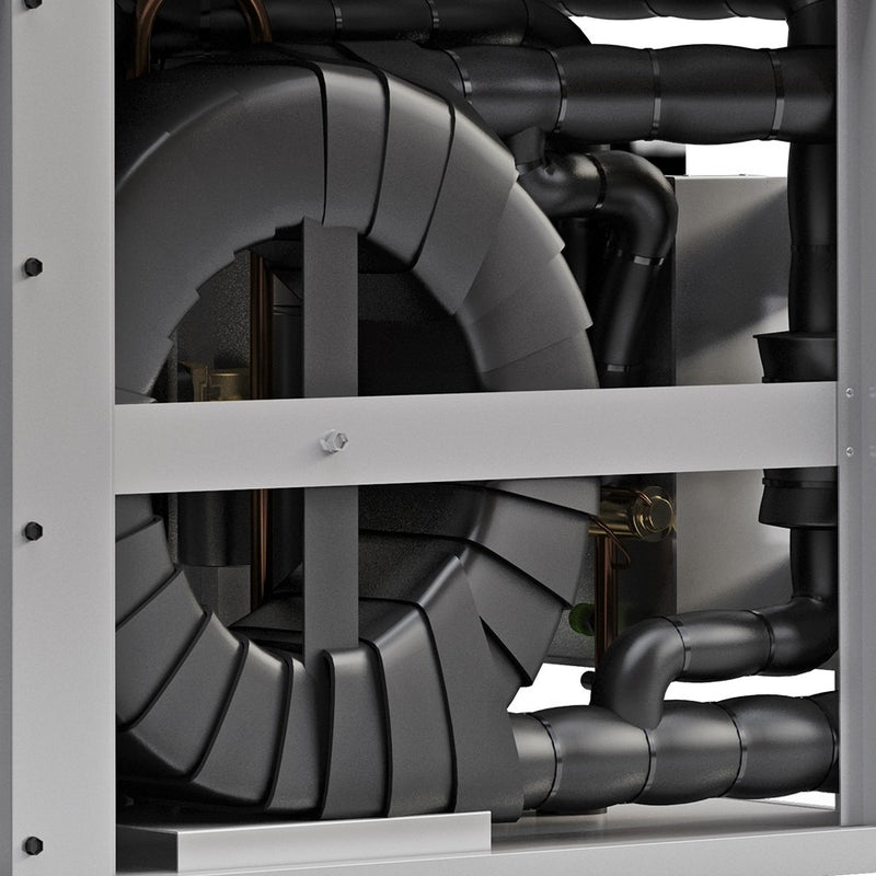 MRCOOL GeoCool 60K BTU, 5 Ton, Horizontal Two-Stage CuNi Coil Left Return w/ Desuperheater (GCHPH060TGTANDL)