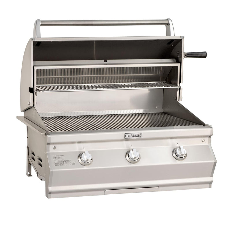 Fire Magic Choice Multi-User Accessible CMA540I 30-Inch Built-In Natural Gas Grill With Analog Thermometer (CMA540I-RT1N)
