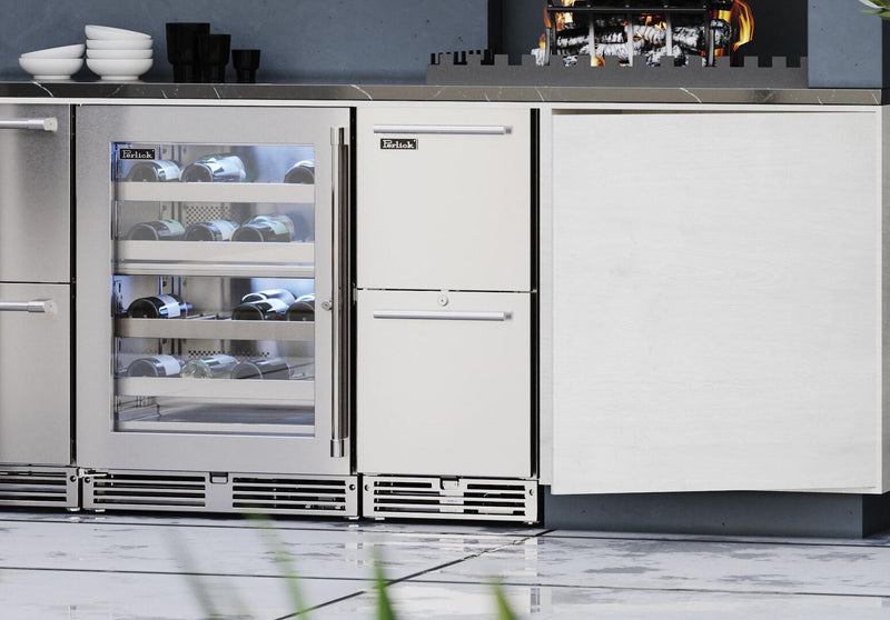 Perlick 24 Signature Shallow Depth Refrigerator - Marine and Coastal Series